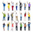 © Rawpixel.com - Multi-Ethnic Group of People Arms Raised