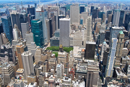 Fotografía New York City Manhattan midtown view, New York City, USA.