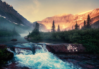 Canvas Print - Glacier Park