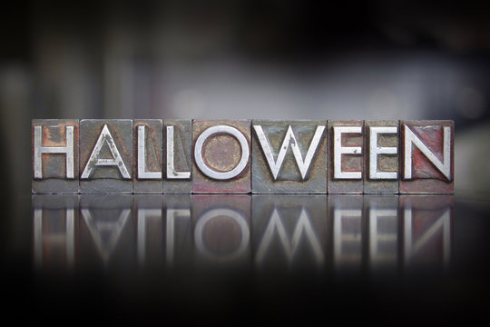 Halloween Letterpress