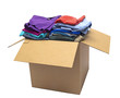 © Carolyn Franks - Clothes Folded In Box Shot On Angle
