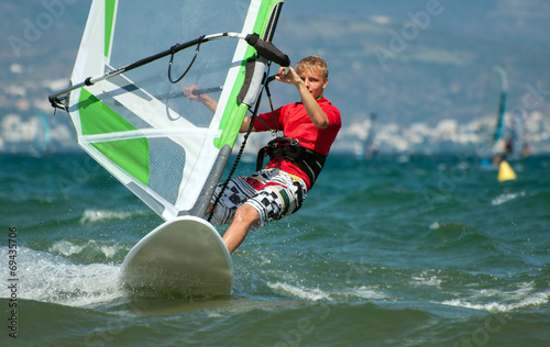 Dekoracja na wymiar  windsurfer-nastolatek