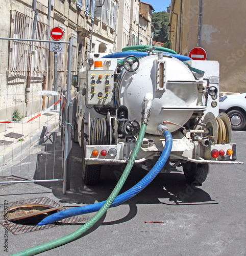 Fotografía  Assainissement camion