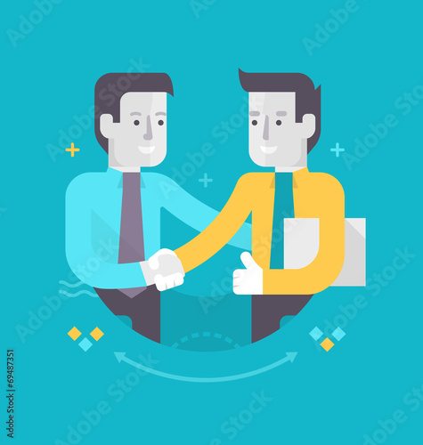 Fotografia Partnership and Cooperation in Business