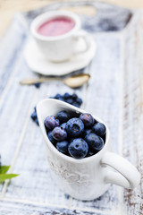 Wall Mural - Blueberries