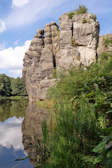 Naklejka na meble Externsteine,Felssegment