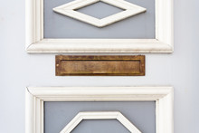 Mail Slot In Wood Door