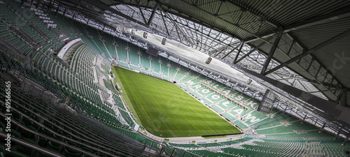 Fototapeta na wymiar Stadion miejski we Wrocławiu