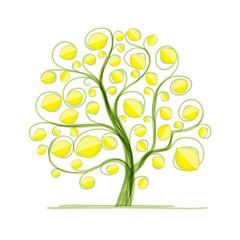 Aufkleber - Lemon tree for your design