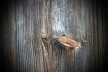 Wall Mural - old texture of knotted  wood