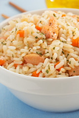 Sticker - bowl of cooked rice