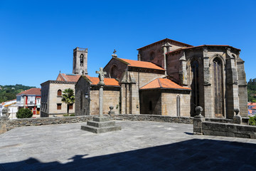 San Francisco church of Betanzos, Galicia, Spain