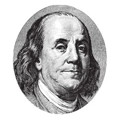 Benjamin Franklin portrait