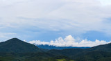 Fototapeta Na sufit - Sky and mountain