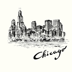 Wall Mural - Chicago