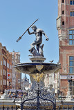 Fototapeta Miasto - Neptune's Fountain (Fontanna Neptuna)
