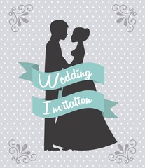 Canvas Print - wedding design