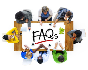 Sticker - Aerial View with People and Text FAQs