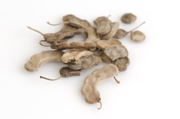 Desmodium heterocarpon (L.) DC., On white background