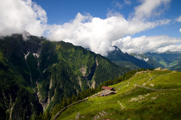 Wall Mural - Filzenalm - Zillertal - Alpen