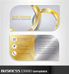 Business card template