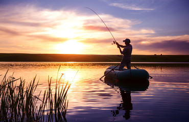 Wall Mural - Fisherman