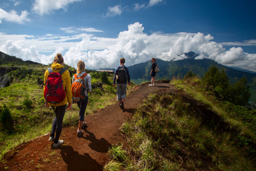 Wall Mural - Hikers