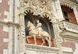 Chateaux, Schloss und historischer skulptur, Blois, Frakreich
