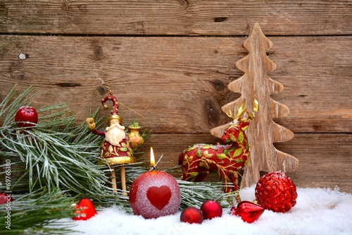 Nostalgische Weihnachtsdeko Kaufen Sie Dieses Foto Und