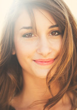 Portrait Of Beautiful Young Woman