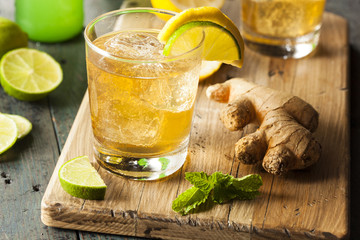 Poster - Organic Ginger Ale Soda