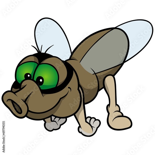 Flying Fly - Buy this stock vector and explore similar vectors at Adobe