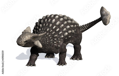 Dekoracja na wymiar  ankylozaur