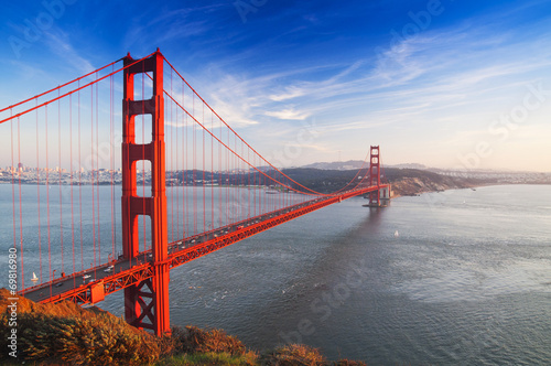 Fotografering  Golden Gate Bridge, San Francisco, California