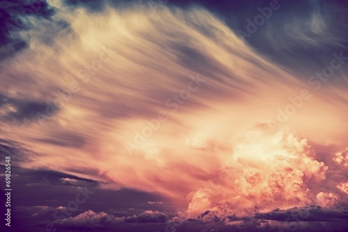 Scenic Sunset Storm