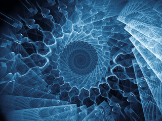 Wall Mural - Spiral Background.