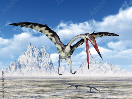 Naklejka na meble Pterosaur Quetzalcoatlus