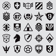 Military symbol icons set 1