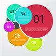 © Vectorbox - Infographic design with circles for business