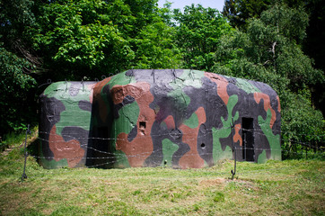 Bunker in the forest