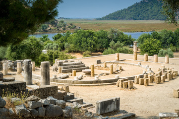 Kaunos ancient town