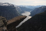Fototapeta Góry - Trolltongue, Norway