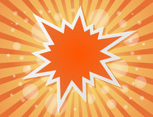 Star Burst Abstract Background