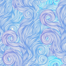 Abstract Blue And Purple Pattern