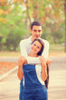 © Masson - Teen couple in the park in autumn time