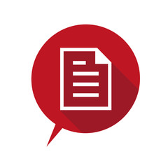 Poster - Vector document icon