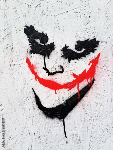Nowoczesny obraz na płótnie The Joker