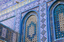 Tiles On The Dome Of The Rock