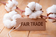 Fair Trade - Fairer Handel - Baumwolle