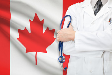 Wall Mural - Concept of national healthcare system - Canada